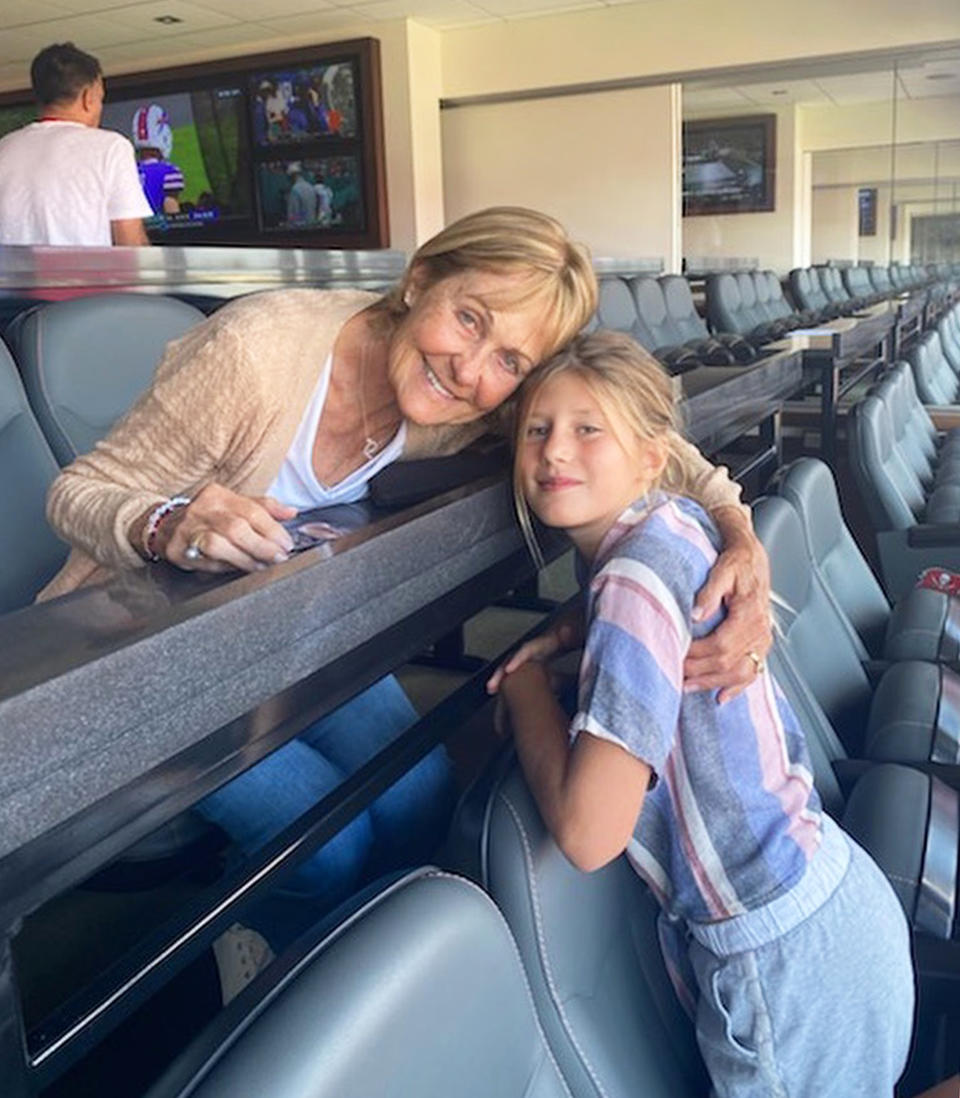 Vivian and Galynn. (@tombrady via Instagram)