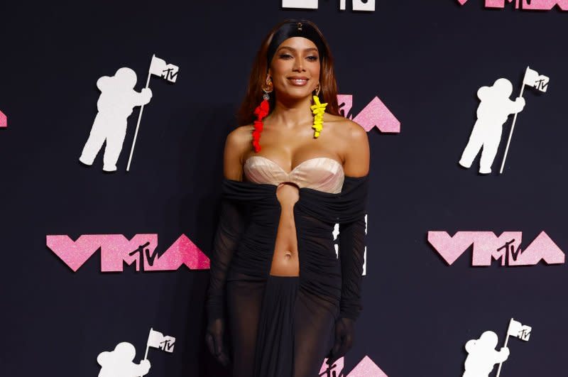Anitta attends the MTV Video Music Awards in September. File Photo by John Angelillo/UPI