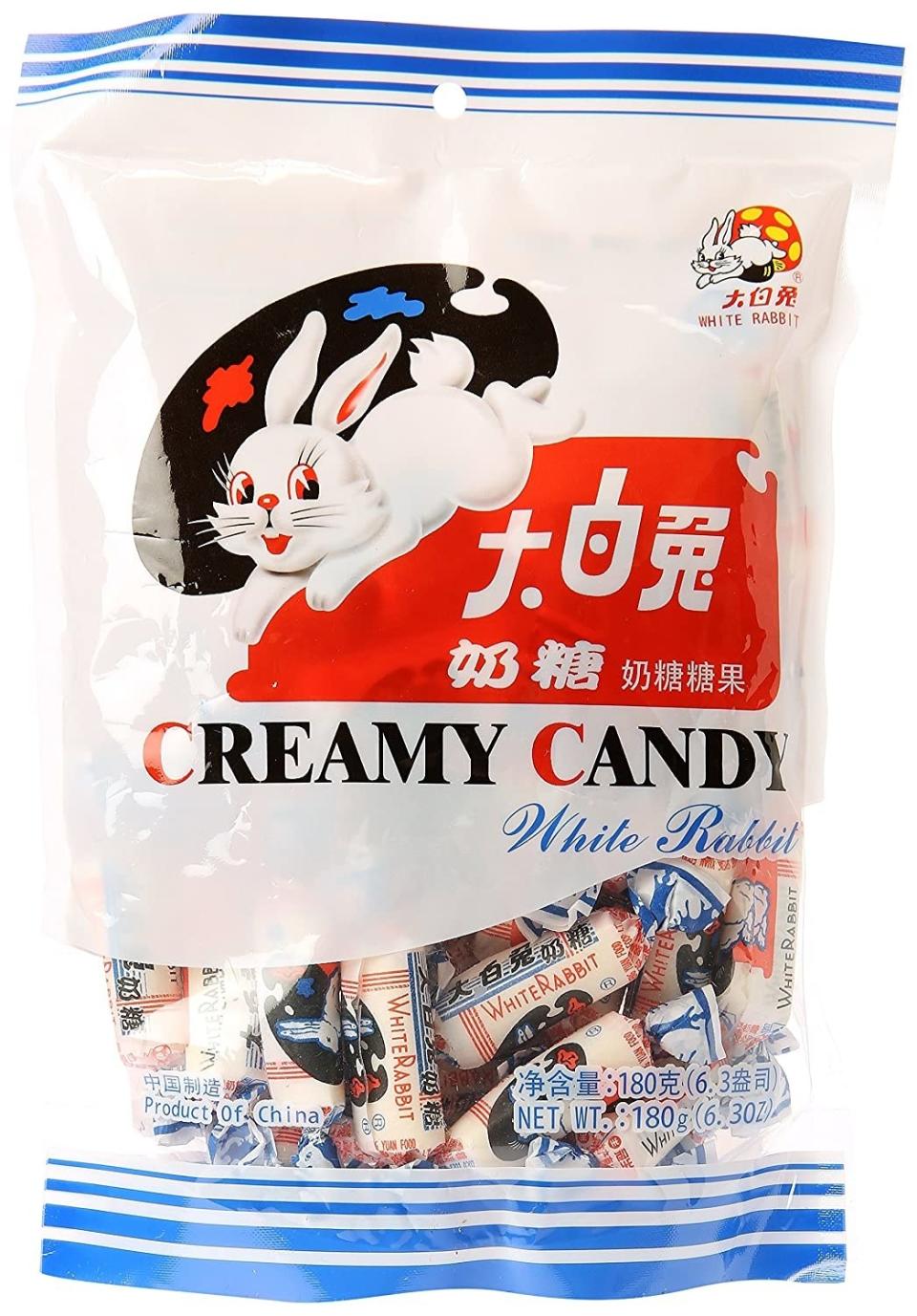 To be honest, I'm not super into candy, but I really liked White Rabbit. It's a milk-based, chewy candy, if you haven't tried it, and it's been around since 1943.(You can get a bag of White Rabbit Creamy Candy from Amazon for $7.24.)