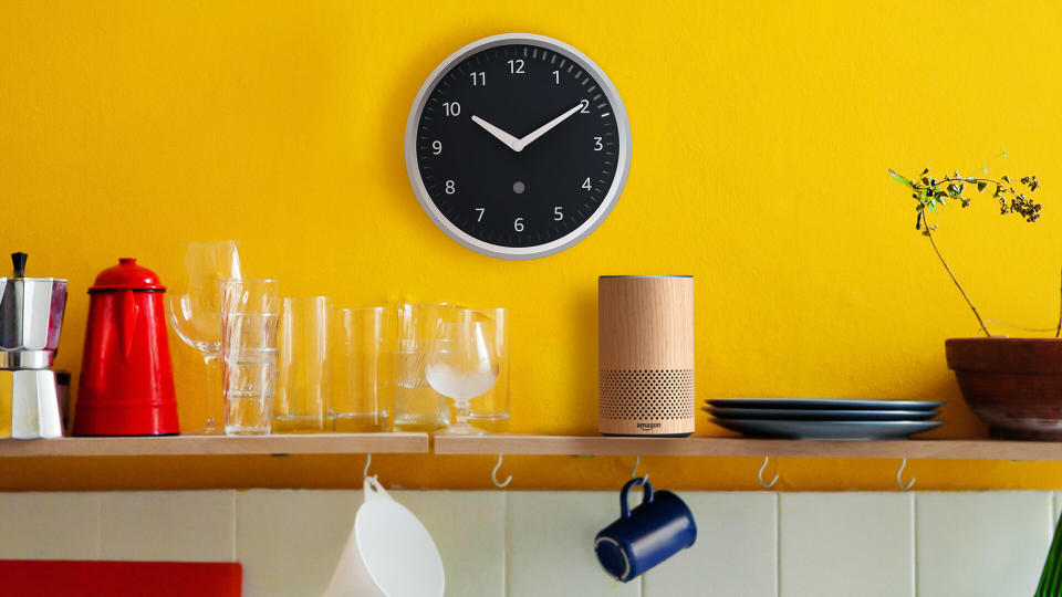 Amazon Echo Clock kitchen