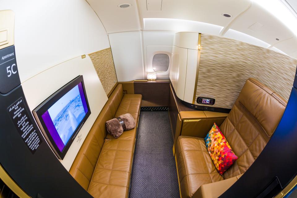 Apartment 5C on Etihad's A380.