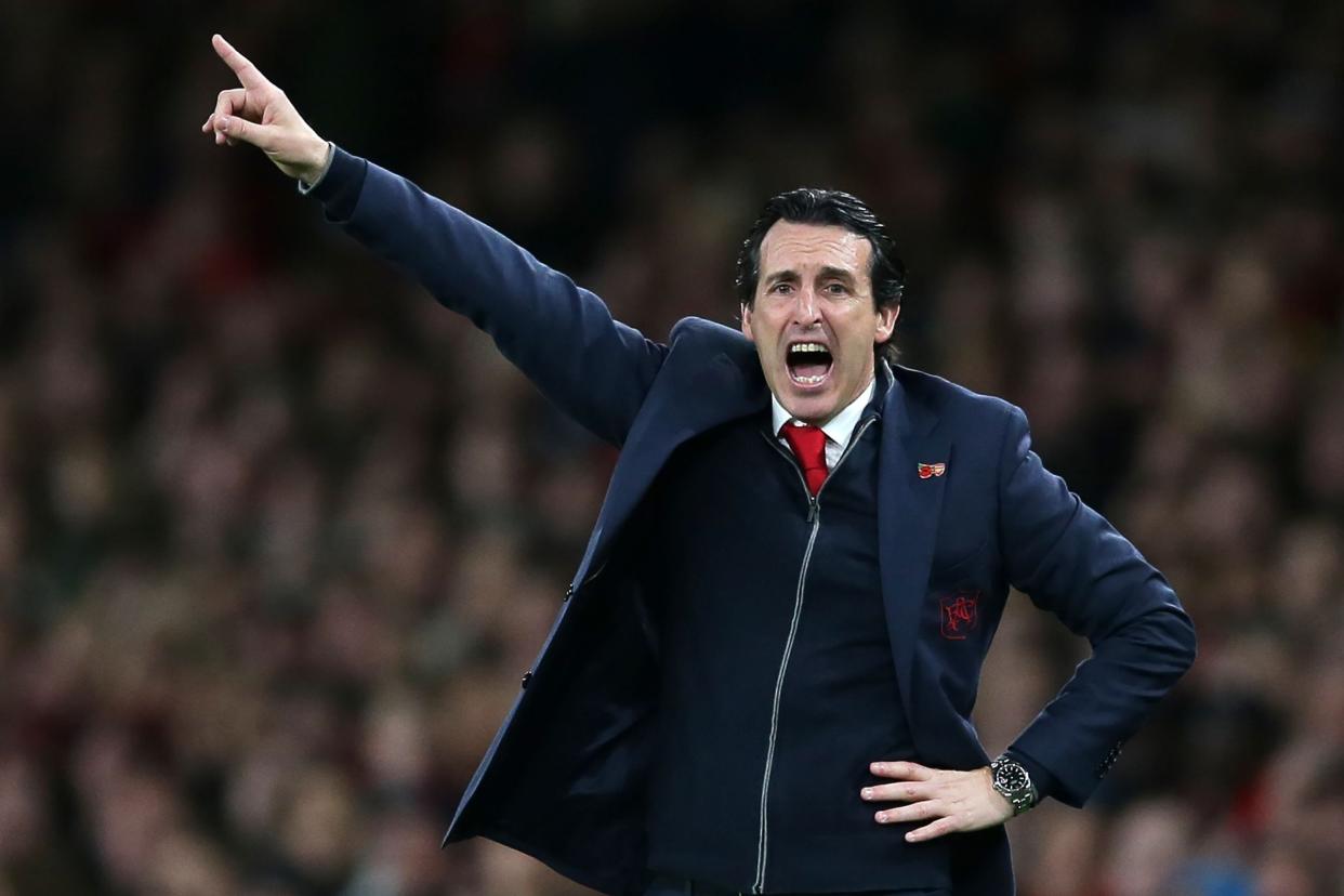 Emery's Gunners have drawn their last three Premier League games: AFP/Getty Images