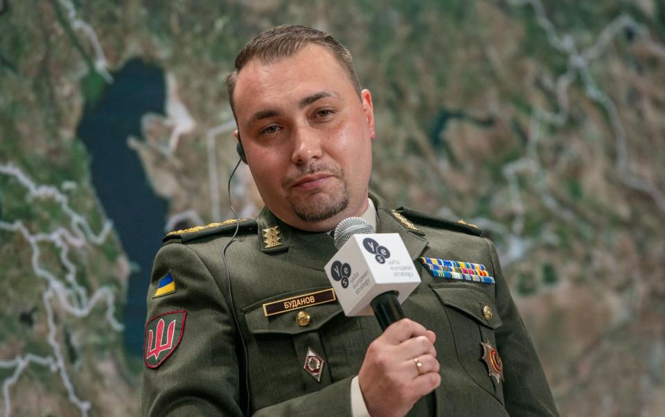 Head of Ukraine's Military Intelligence Kyrylo Budanov attending the 18th meeting of the Yalta European Strategy