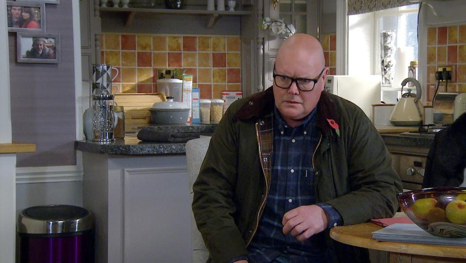 Monday, November 9: Paddy is considering his future with Chas