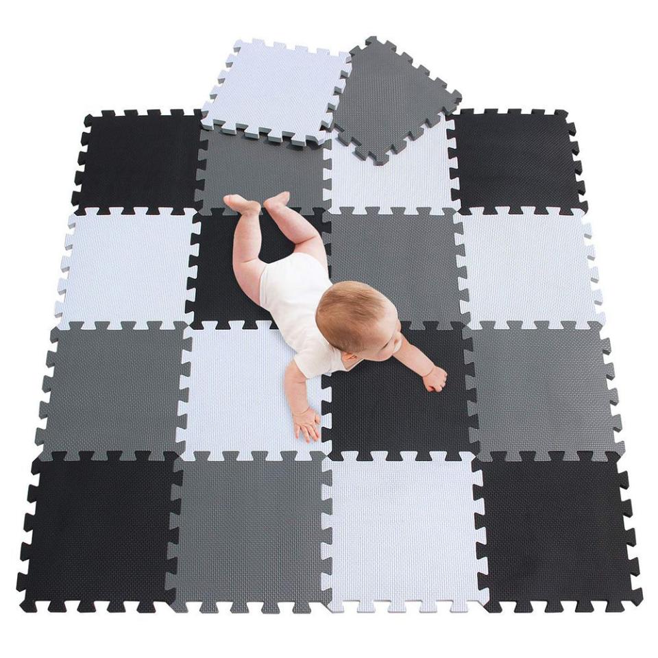 3) Baby Play Foam Puzzle Floor Playmat