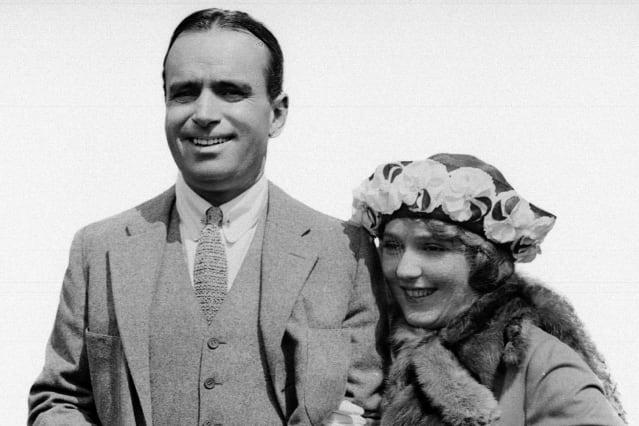 MARY PICKFORD AND MR DOUGLAS FAIRBANKS