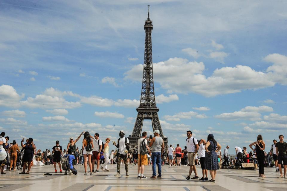 Eiffel Tower before - Getty