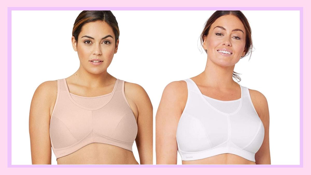 Glamorise 'No Bounce' Sports Bra for larger chests and plus size women