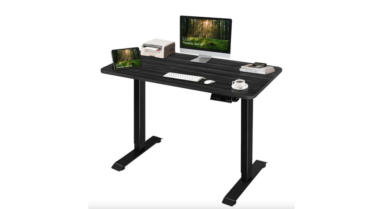 Wayfair's mid-range desk is ergonomically designed for complete comfort when working from home. 