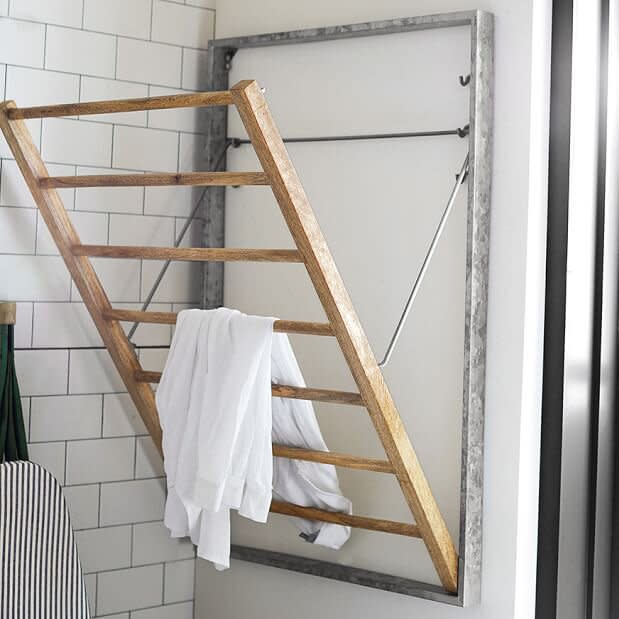 Galvanized Wall Mount Drying Rack