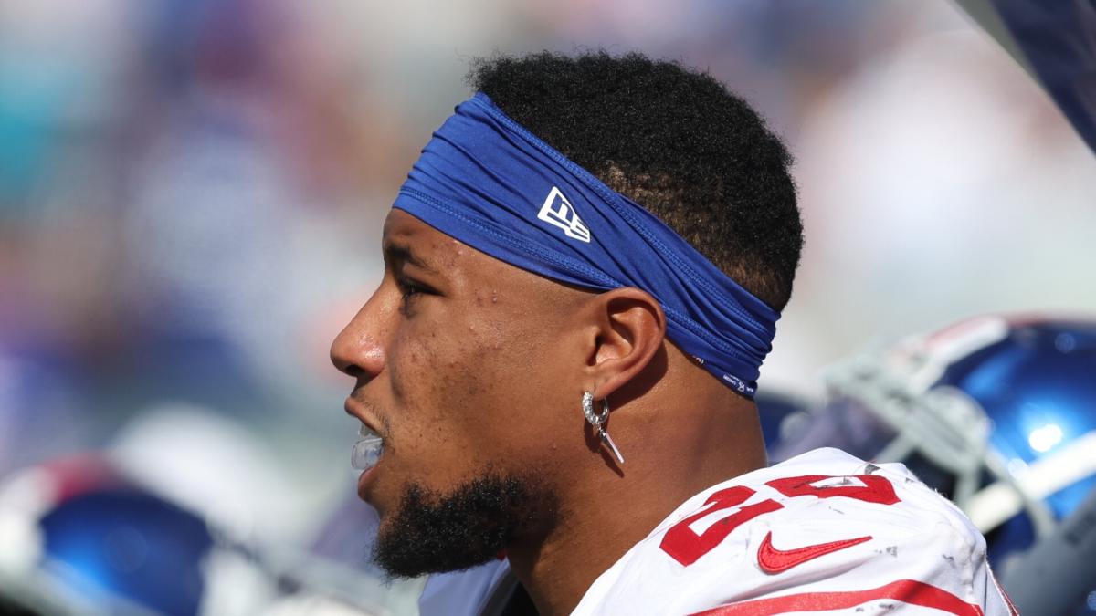 Giants rookie RB Saquon Barkley commits to the Marshawn Lynch