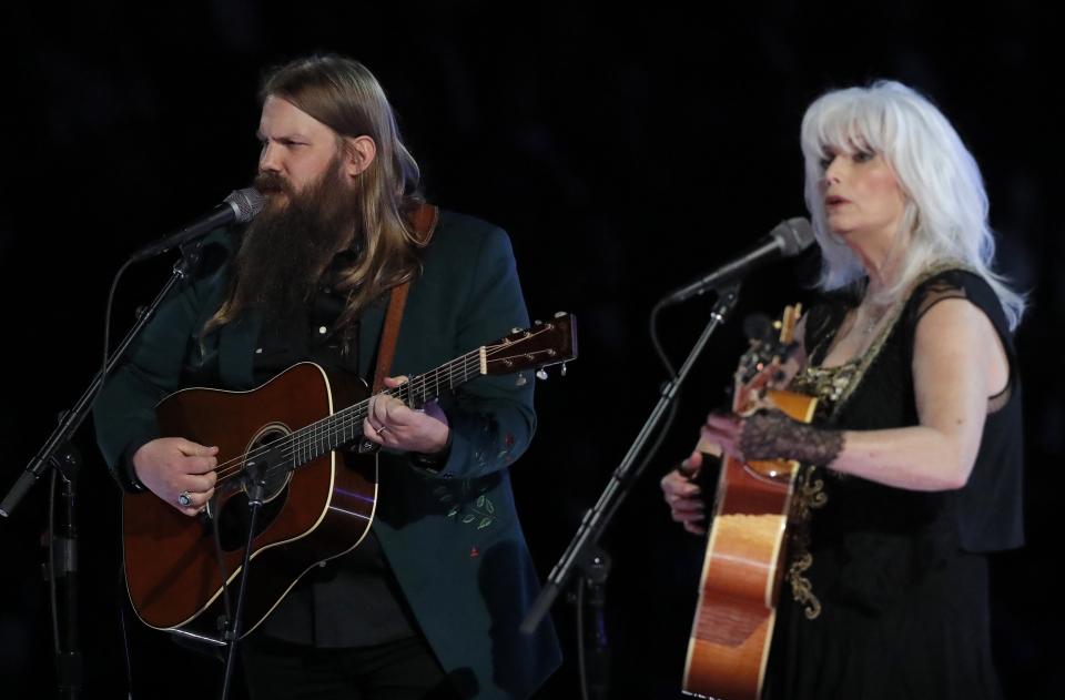 Chris Stapleton and Emmylou Harris