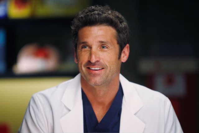 <p>Randy Holmes/Walt Disney Television via Getty Images</p> Patrick Dempsey as Dr. Derek Shepherd in the 'Grey's Anatomy' episode 'Map of You,' airdate Oct. 24, 2013