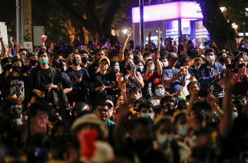 Pro-democracy rally in Bangkok