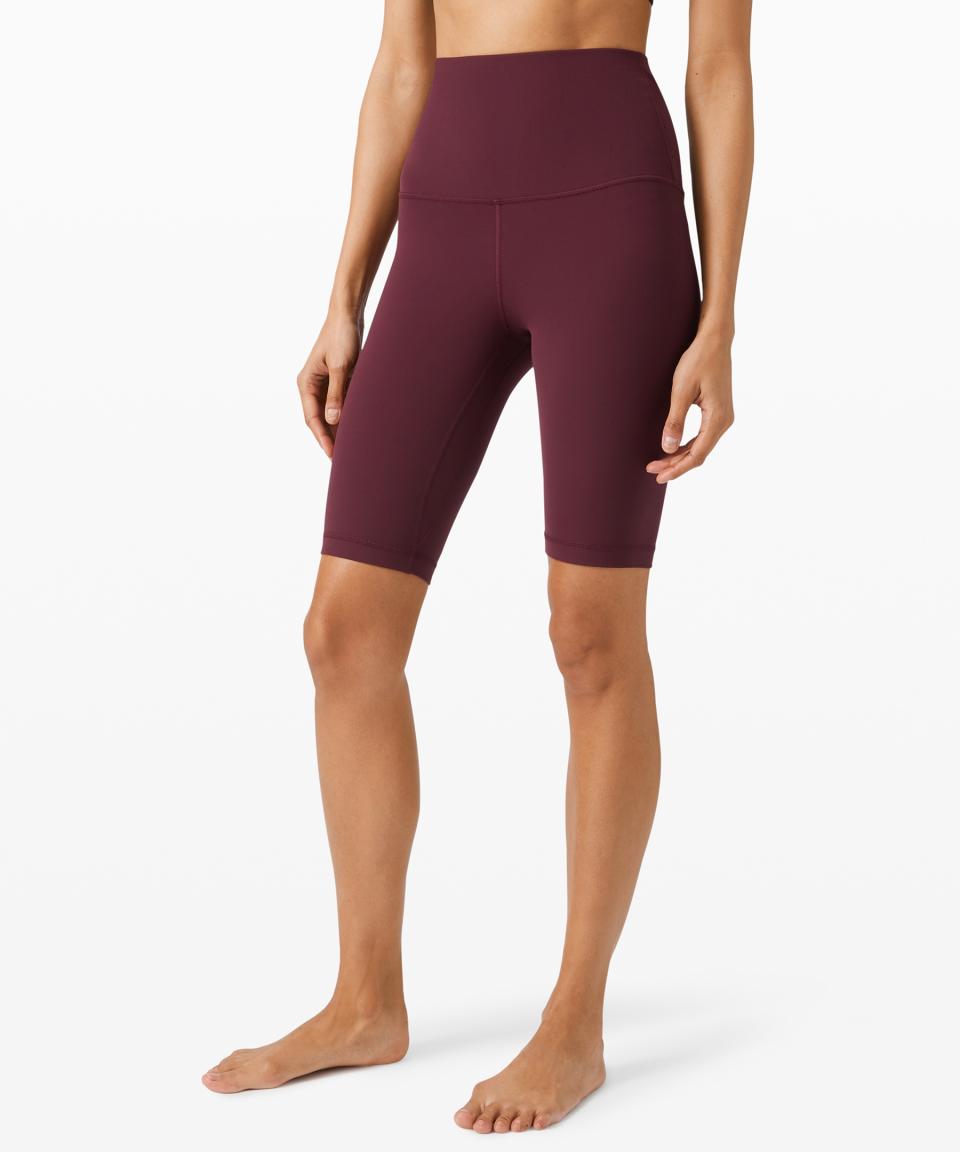 Align Super High-Rise Short 10". Image via Lululemon.