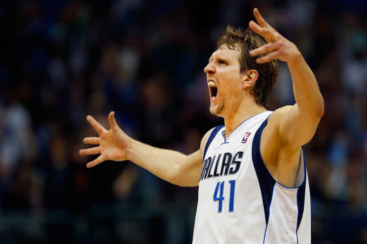 Dirk made $25 million last year. He’ll make $10 million over the next two.