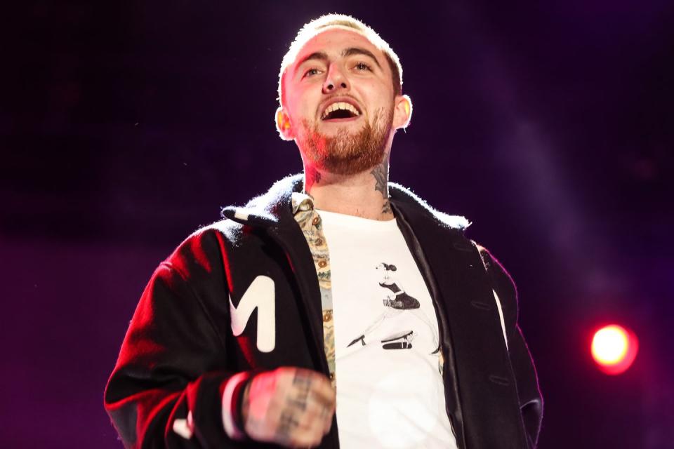 <p>In early 2018, Mac Miller <a href="https://www.cosmopolitan.com/entertainment/celebs/a24670815/mac-miller-cause-of-death-cocaine-alcohol-fentanyl/" rel="nofollow noopener" target="_blank" data-ylk="slk:tragically died;elm:context_link;itc:0;sec:content-canvas" class="link ">tragically died</a> from a drug overdose at only 26-years-old. Miller had battled substance abuse issues for years, something that fans suspect helped end his relationship to Ariana Grande a few months prior.</p>