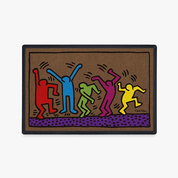 Ruggable x Keith Haring Dance Party Doormat