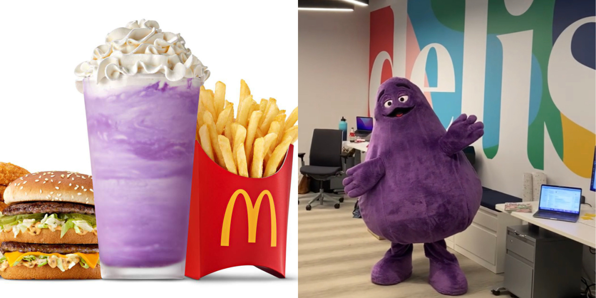 We tried McDonald's Grimace Birthday Shake. Is it worth trying?