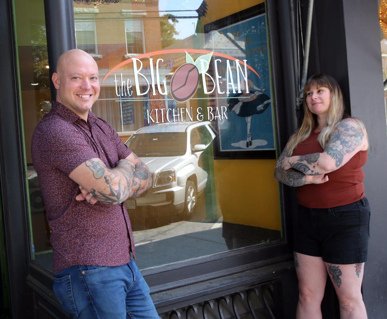 Big Bean owners Jon and Arley Wells are opening their Exeter eatery at 163 Water St.