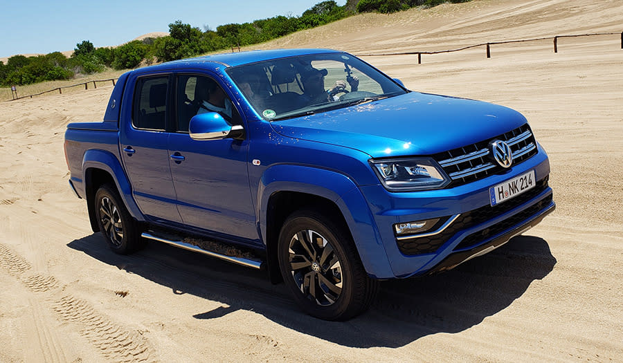 Volkswagen Amarok, otra camioneta usada muy buscada.