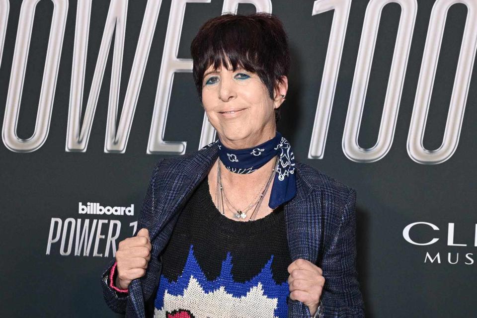 <p>Gilbert Flores/Billboard via Getty</p> Diane Warren attends the 