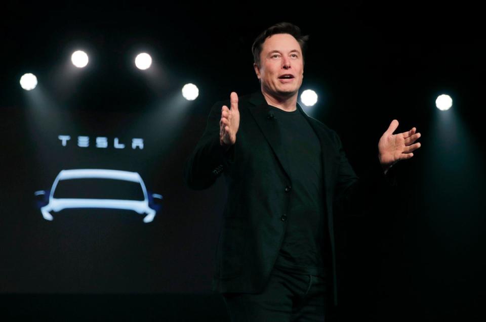 Tesla Lawsuit Fatal Accident (Copyright 2019 The Associated Press. All rights reserved.)