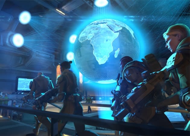 <b>XCOM: Enemy Unknown</b><br> Xbox 360, PS3, PC<br> ESRB Rating: Mature <br><br> Some gamers prefer the cerebral approach, and this season, it doesn't get much smarter than the fantastic XCOM: Enemy Unknown. Aliens have made contact, but they're less E.T. and more Independence Day. To fight back, you'll control squads of soldiers on the ground while building a base and maintaining an alliance of countries around the globe. Sound tricky? It is, but it's also beautifully streamlined and all kinds of fun. <br><a href="http://www.amazon.com/XCOM-Enemy-Xbox-360/dp/B006WQR3GA/ref=sr_1_1?s=videogames&ie=UTF8&qid=1353037515&sr=1-1&keywords=xcom+enemy+unknown+xbox+360" rel="nofollow noopener" target="_blank" data-ylk="slk:Buy from Amazon;elm:context_link;itc:0;sec:content-canvas" class="link ">Buy from Amazon</a>