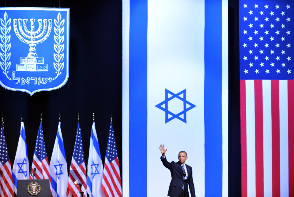 Obama l'Israëlien. AFP