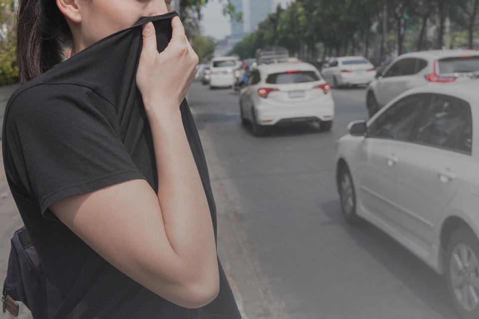 Studies have found a connection between air pollution and increased rates of asthma, hay fever and other allergy issues. (Photo: Getty)