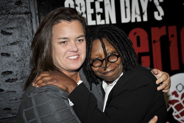 Rosie O'Donnell and Whoopi Goldberg