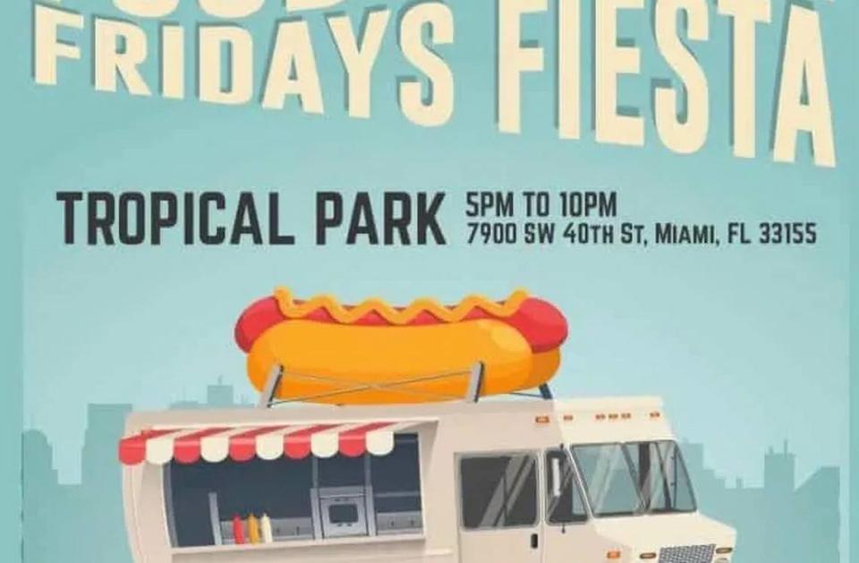 Viernes de Food Truck. Fiesta en Tropical Park.