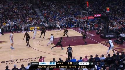 Markelle Fultz with a 2 Pt vs. Cleveland Cavaliers