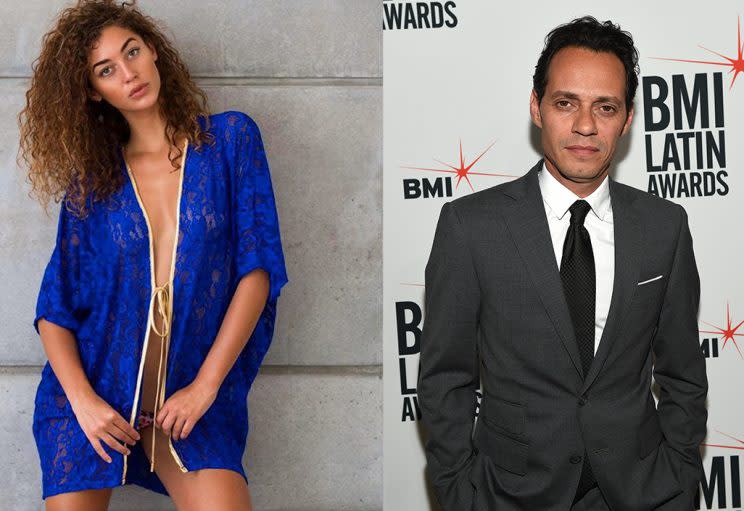 Marc Anthony's new gal pal is a model! (Photo: Mariana Downing/Instagram and Getty Images)