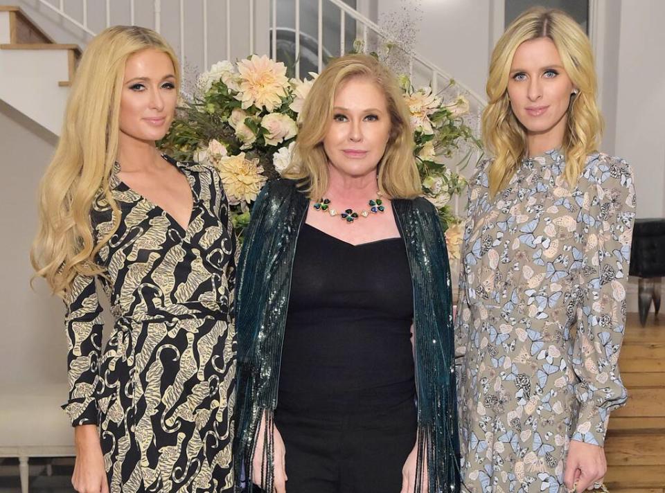 Paris Hilton, Kathy Hilton, Nicky Hilton, Nicky Hilton Rothschild