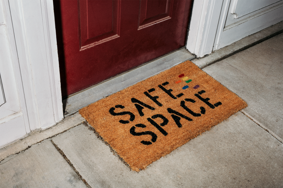safe space doormat