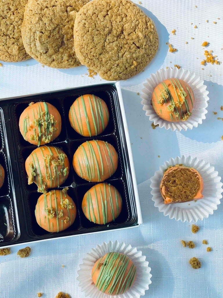 Pumpkin Spice Cookie Truffles from Memphis-based Moore's Truffles.