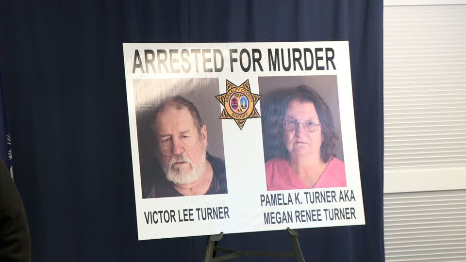 Victor Lee Turner, left, and Megan Turner, right. - WCIV