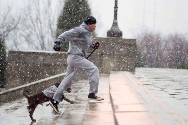 <p>PictureLux/The Hollywood Archive/Alamy</p> Sylvester Stallone in 'Rocky'