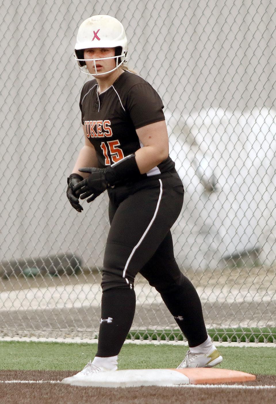 Marlington's Emma Jackson had two singles and a solo home run in Wednesday's win over Grant County.