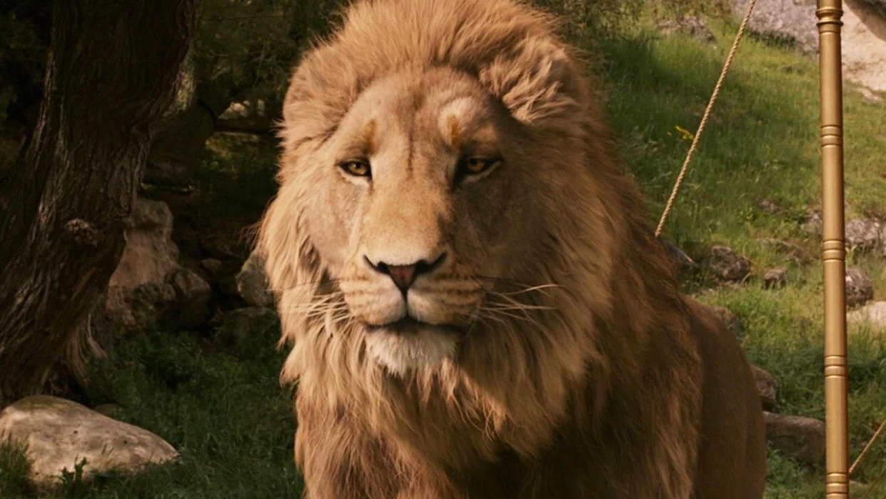  Aslan the Lion from Disney's 2005 The Lion, The Witch, and The Wardrobe. 