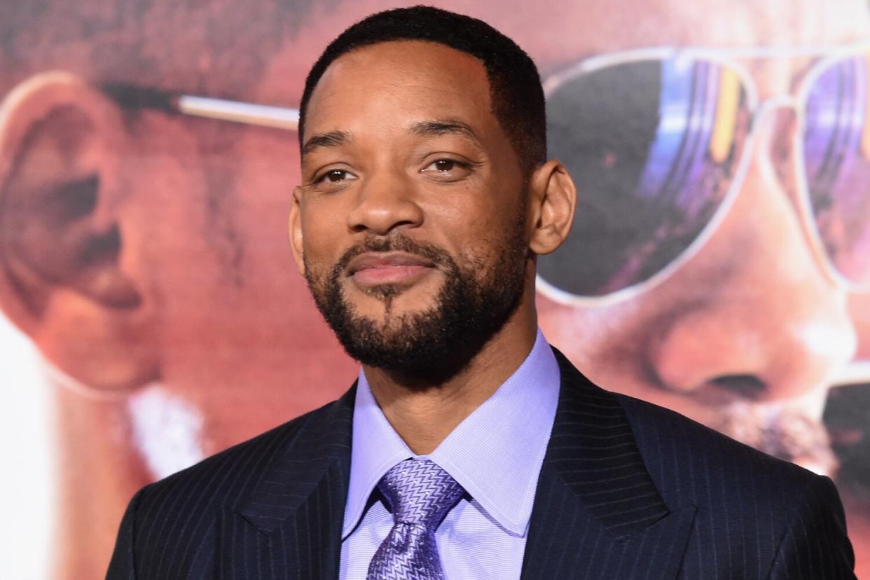 Actor Will Smith attends the Warner Bros. Pictures' "Focus" premiere at TCL Chinese Theatre on February 24, 2015 in Hollywood, California.