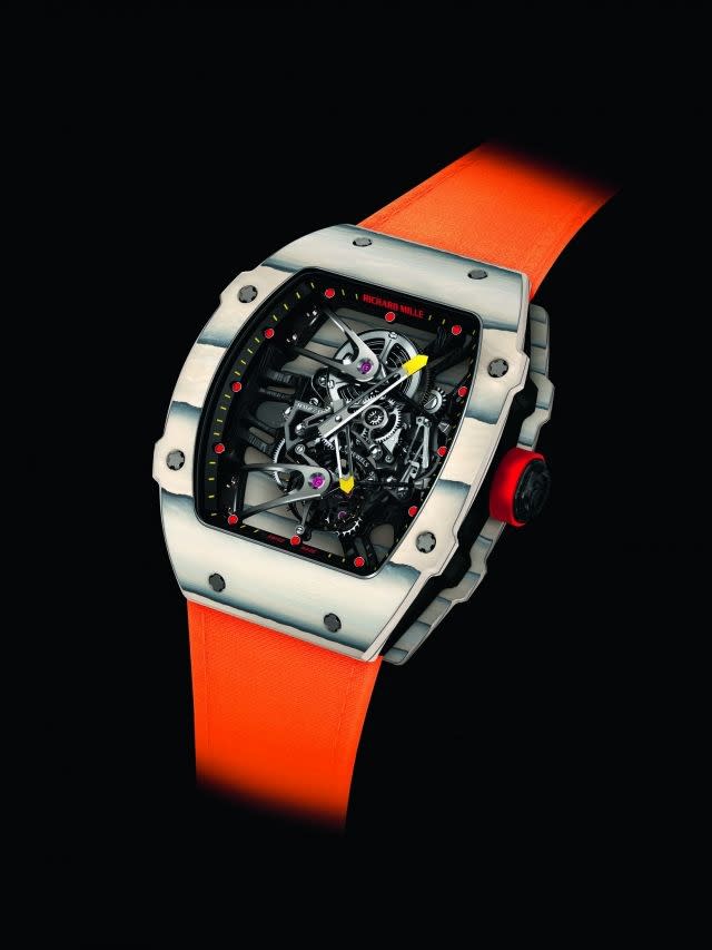 The Swiss watchmaker presents its Tourbillon RM 27-02 Rafael Nadal, in honor of the Spanish tennis champion