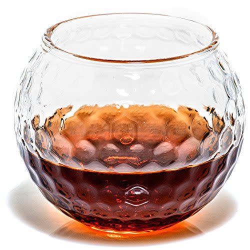 19) Golf Whiskey Glasses, Set of 2