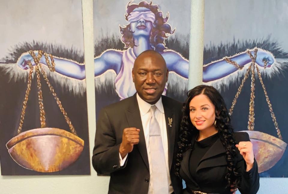 Ben Crump and Jasmine Rand (Supplied)