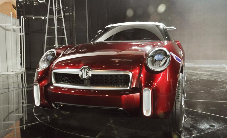 MG went bold with a new four-seater SUV concept.