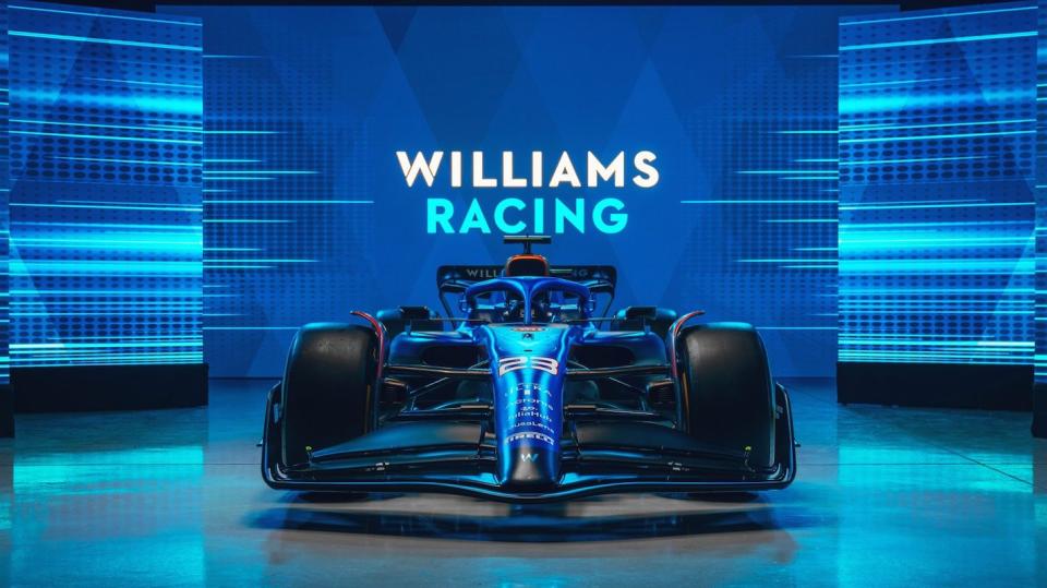 Williams車隊發表2023賽季F1賽車塗裝