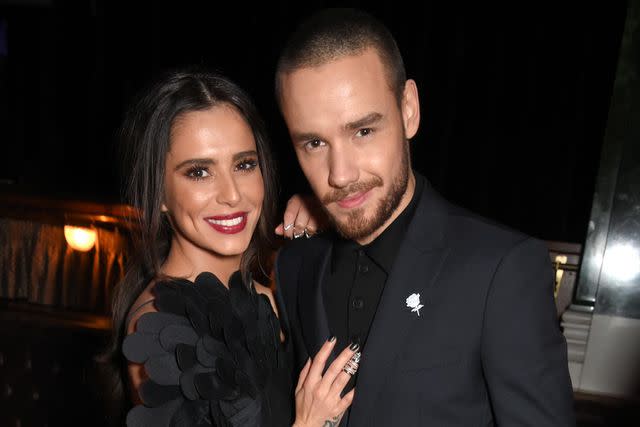 <p>Dave Benett/Getty</p> Cheryl Cole and Liam Payne in 2018.