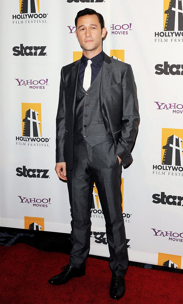 15th Annual Hollywood Film Awards Joseph Gordon Levitt