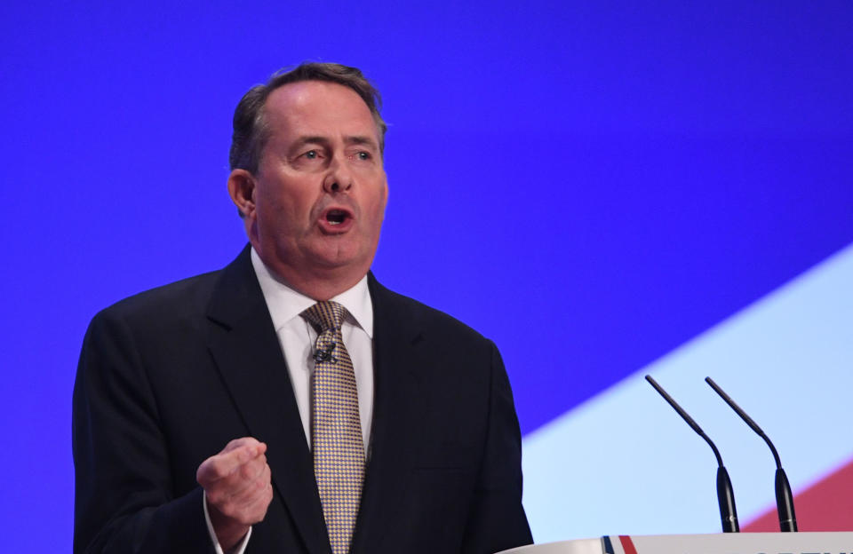 Former International Trade Secretary Liam Fox has been a life long supporter of Brexit. (PA)